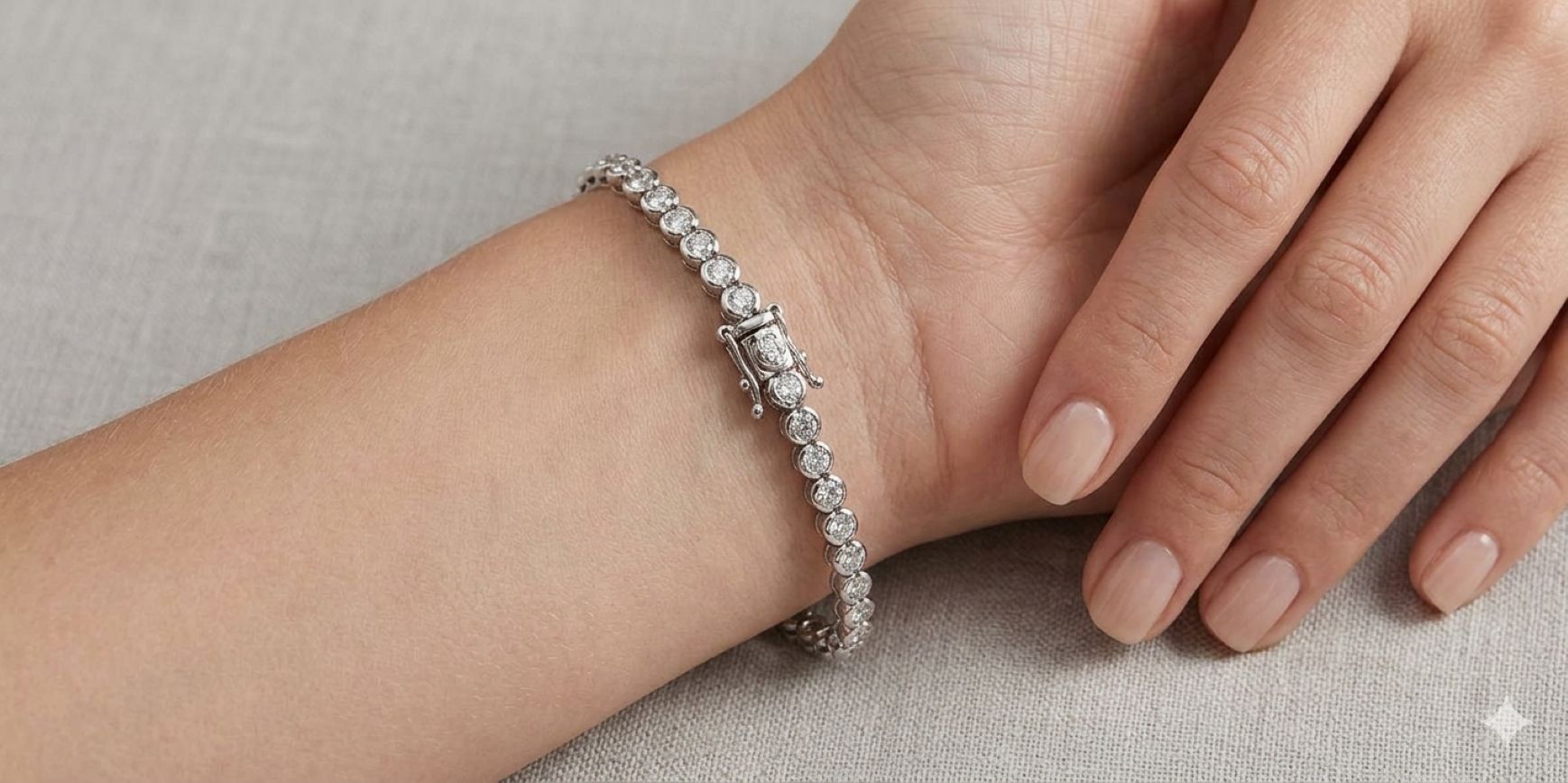 5.24ctw Round Diamond Classic Tennis Bracelet