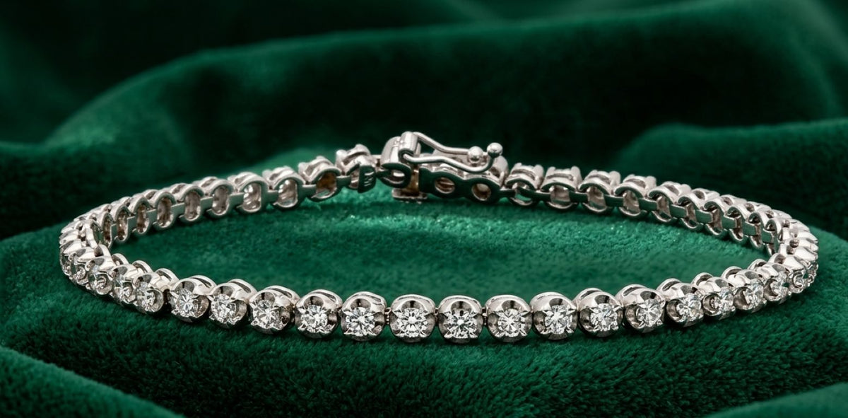 2.23ctw Round Diamond Tennis Bracelet
