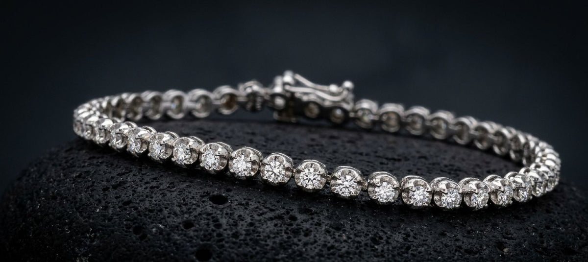 2.23ctw Round Diamond Tennis Bracelet