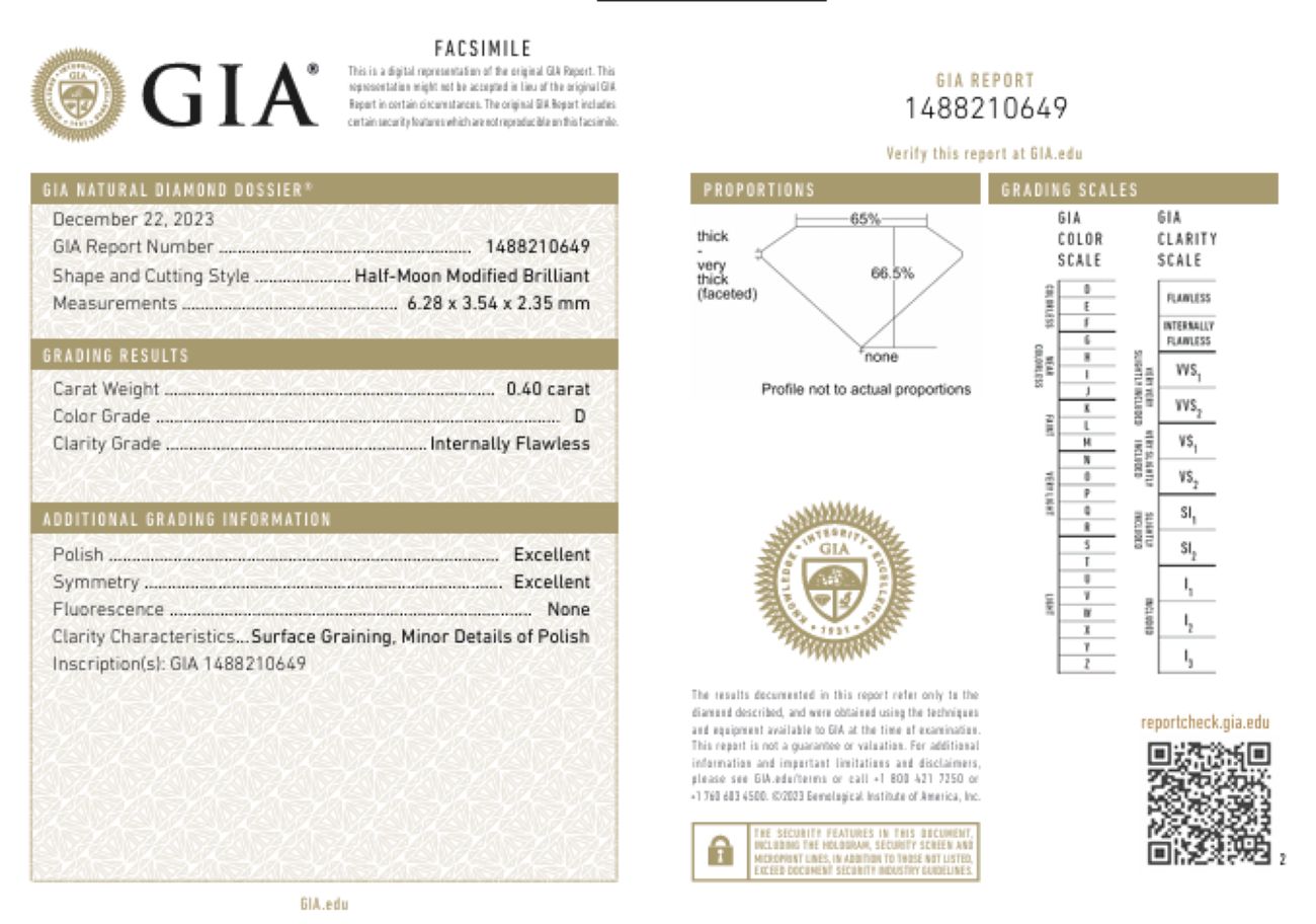 5.03 Carats Fancy Yellow Cushion Cut Diamond Three-Stone Ring